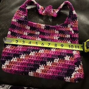 Handcrafted Multicolor Crochet Bag